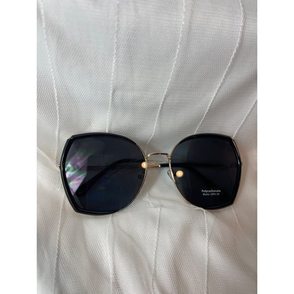 Sensitive Contemplation Cat Eye Frame Sunglasses Black - Picture 5 of 10